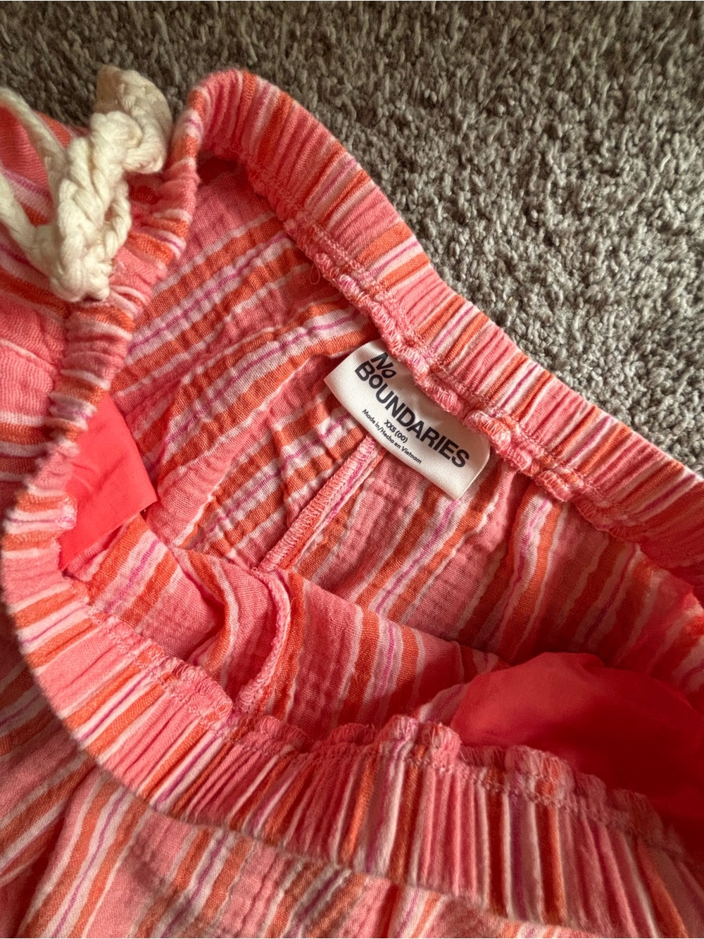 NWT Striped Cotton Pants - Picture 4 of 5